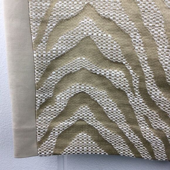 The Limited Zebra Skirt Tan Beige Tweed Animal Print Pencil‎ Skirt, Size - 4 - Picture 6 of 11